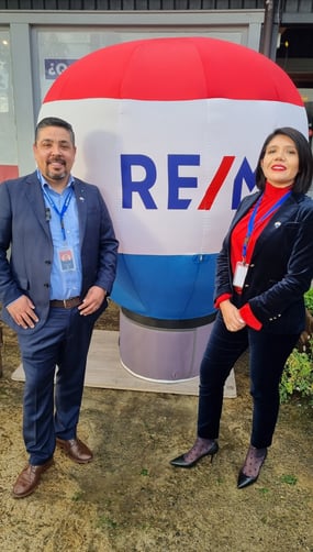 Cristián Ortiz y Claudia Aedo, brokers de RE/MAX Los Lagos
